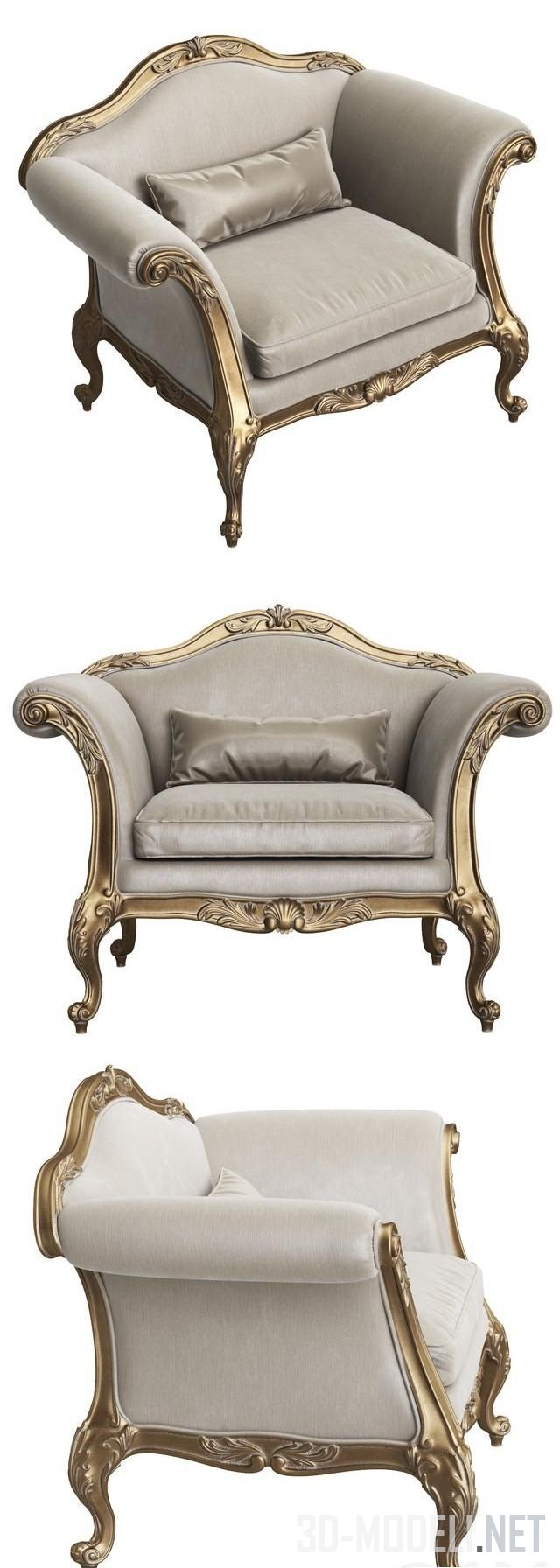 Кресло Chelini Art.1200