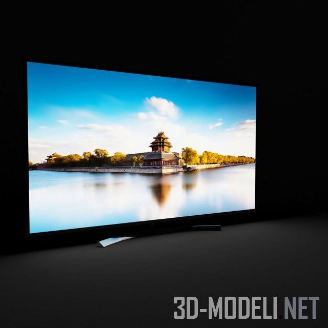 3D модель – Телевизор Super Ultra HD LG 65UH770v 4K