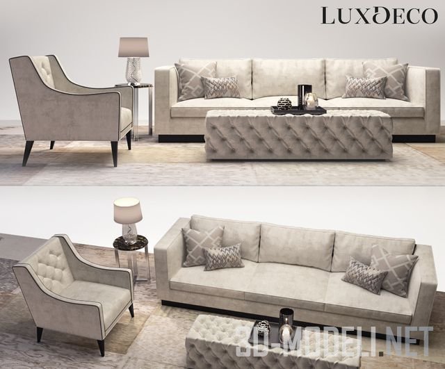 Комплект мебели для гостиной Luxdeco