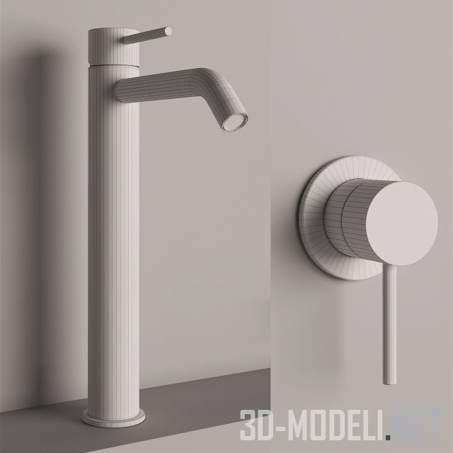 3D модель – Смесители Gessi 316 FLESSA