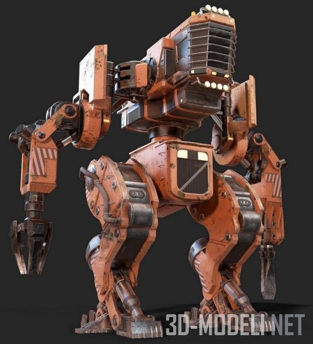Old mining mech (робот)