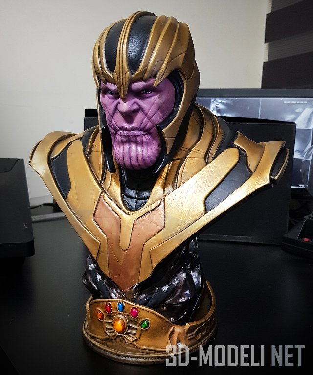 Бюст Thanos Shield