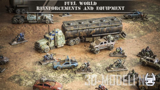 Набор – Fuel World, reinforcement and equipments