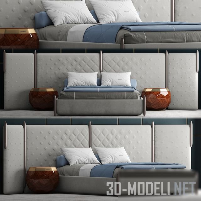 Современная кровать, дизайн Gogolov Artem