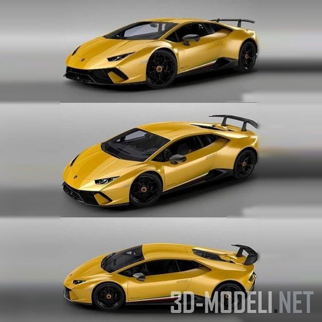 Автомобиль Lamborghini Huracan Performante LP 640-4 2017