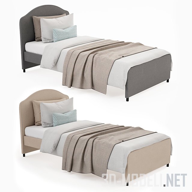 Односпальная кровать Hauga из IKEA