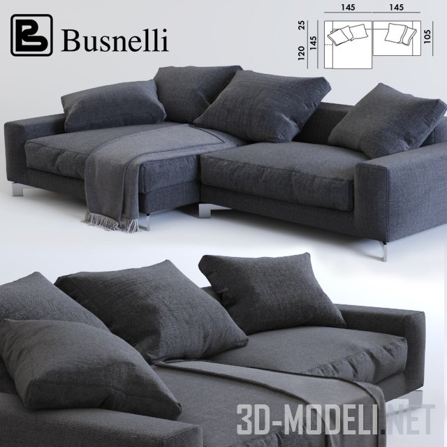 Угловой диван Busnelli