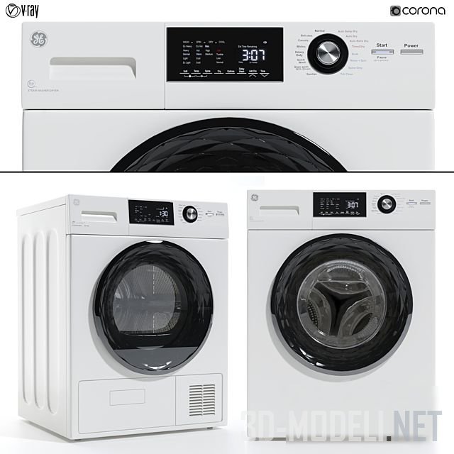 Сушильная и стиральная машины GE Appliances