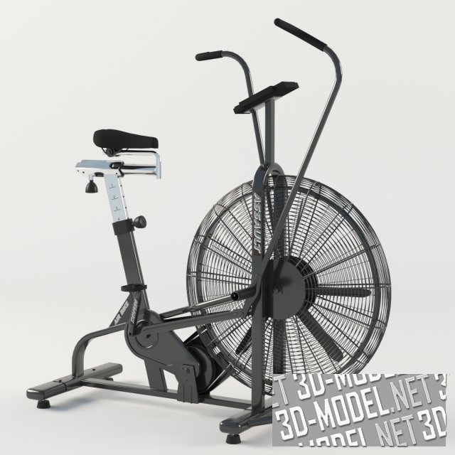 3D модель – Велотренажер со встроенным вентилятором