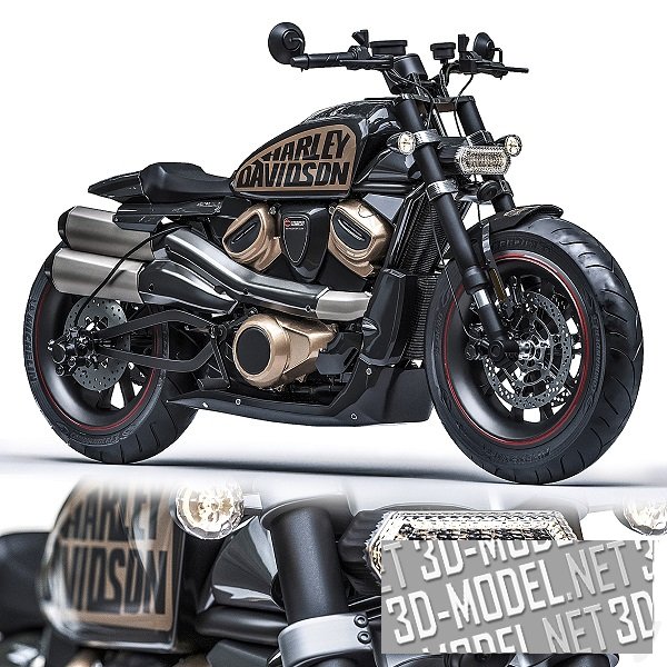 Мотоцикл Harley Davidson Sportster S Is A Modern 121HP