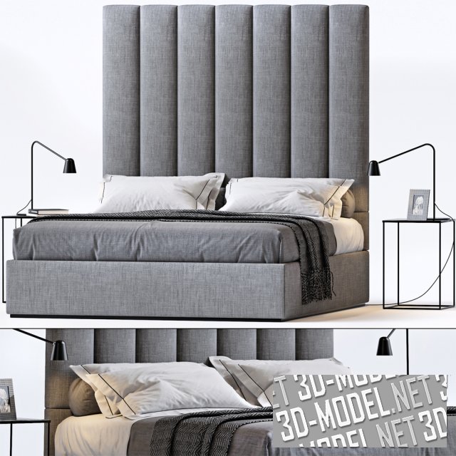 Кровать The Sofa and Chair Company CORELLI с изголовьем STRAUSS