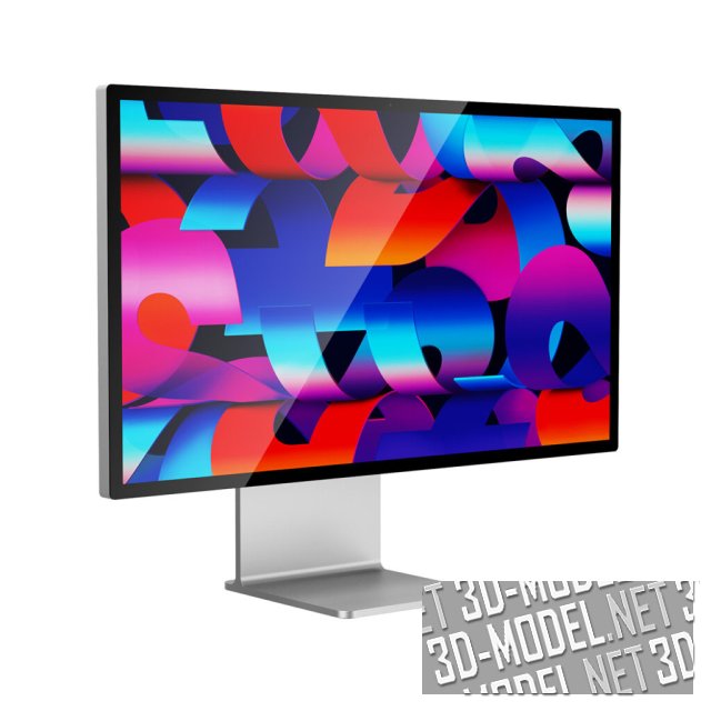 3D модель – Мониторы Studio Display от Apple