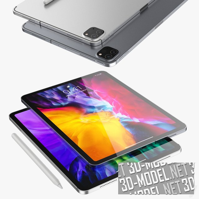 3D модель – Планшет Apple IPad Pro 2020 11 Inch