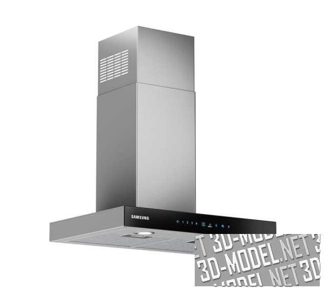 3D модель – Серия вытяжек для кухни от Samsung