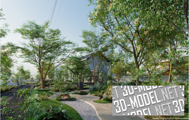[3D Модели] Globe Plants - Bundle 17 - Modern Janapese Garden