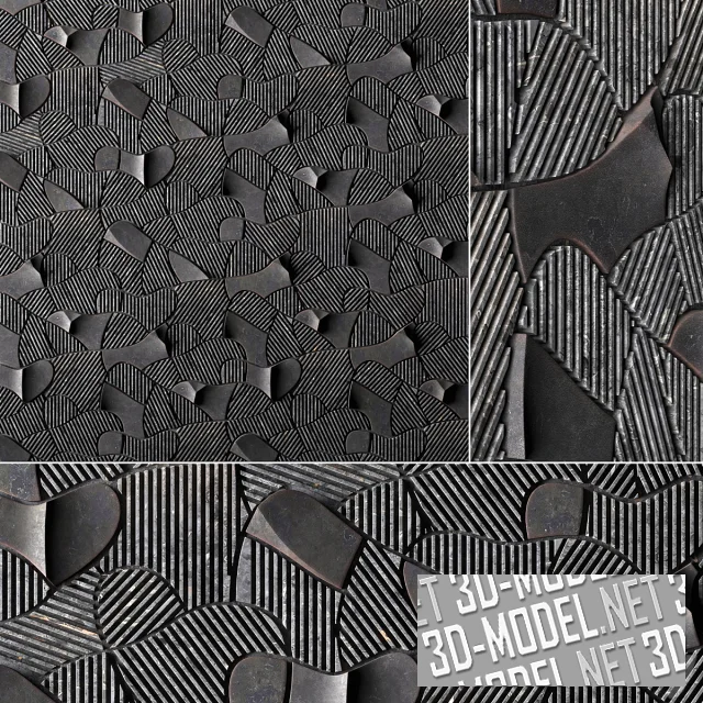 3d-модель Модульная плитка TERRE ARATE