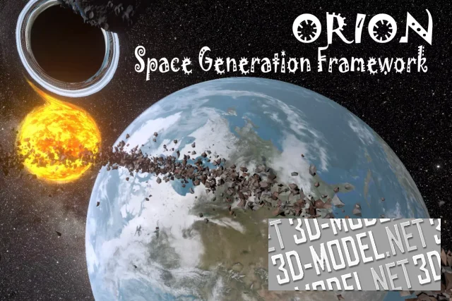 ORION Space Scene Generation Framework