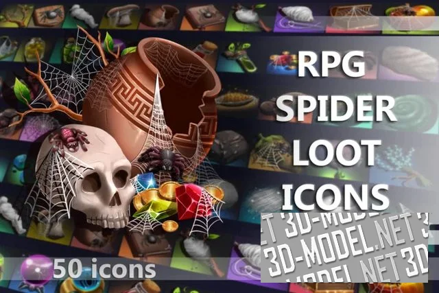 RPG Spider Loot Icons