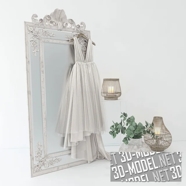 Свадебное платье с зеркалом