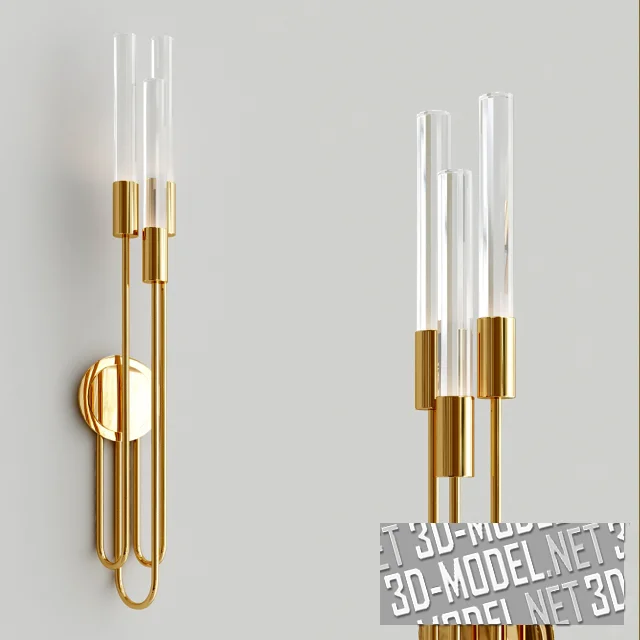 3d-модель Бра Gala torch от LUXXU