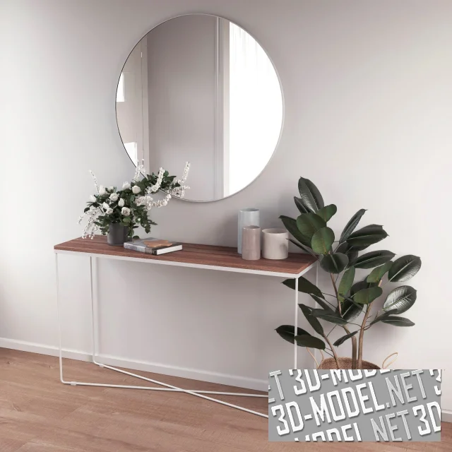 3d-модель Декоративный интерьерный набор от Design Twins