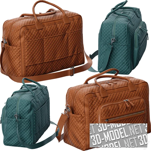 3d-модель Дорожная сумка Vera Bradley Iconic Weekender