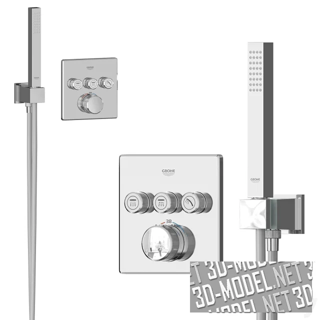 Душевая система GROHE Grohtherm SmartControl