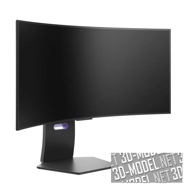 3d-модель Игровой монитор UltraGear OLED от LG