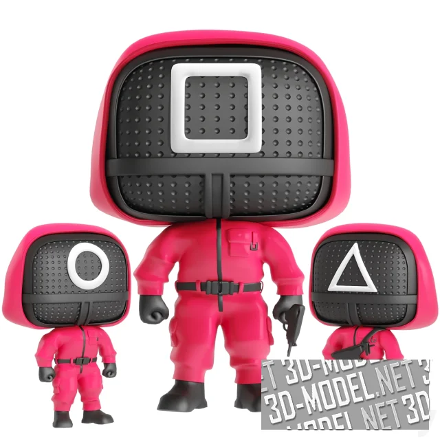 3d-модель Игрушка Funko POP