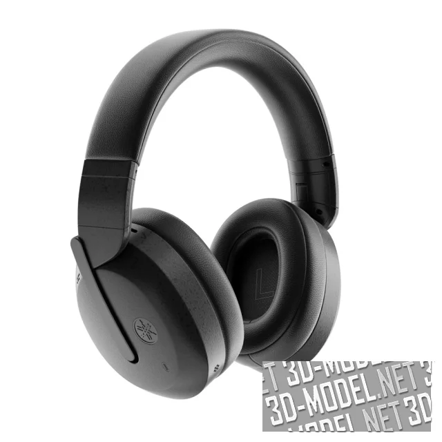 3d-модель Беспроводные наушники YH-E700B от Yamaha