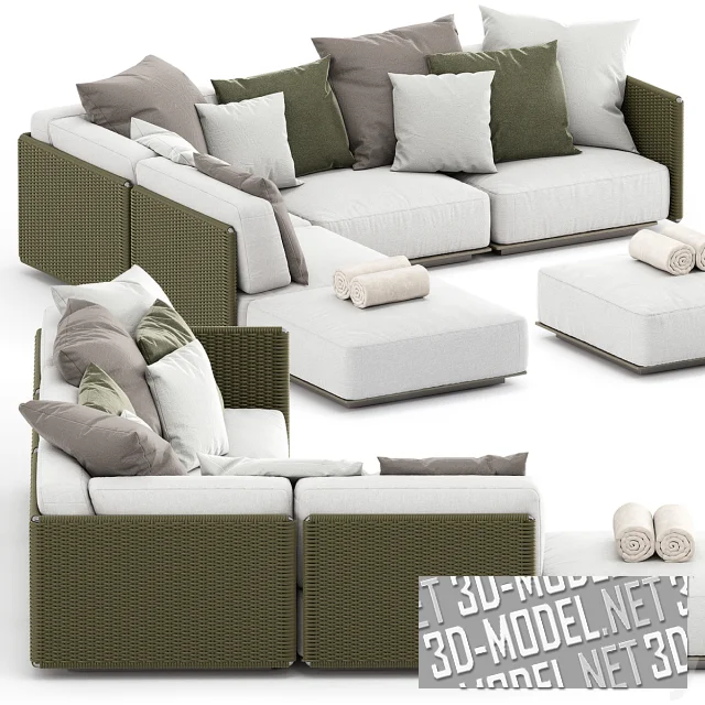 3d-модель Диван EDDY FLEXFORM