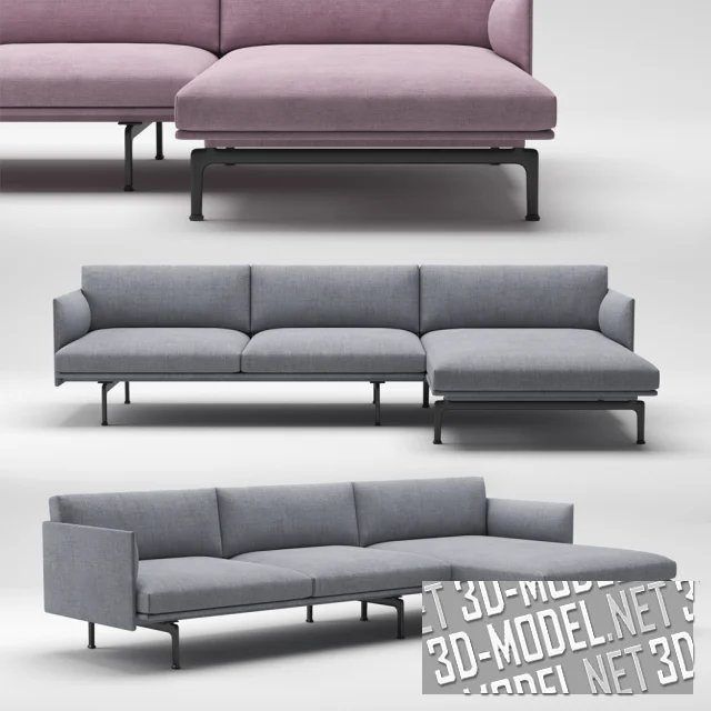 Диван Outline от Muuto
