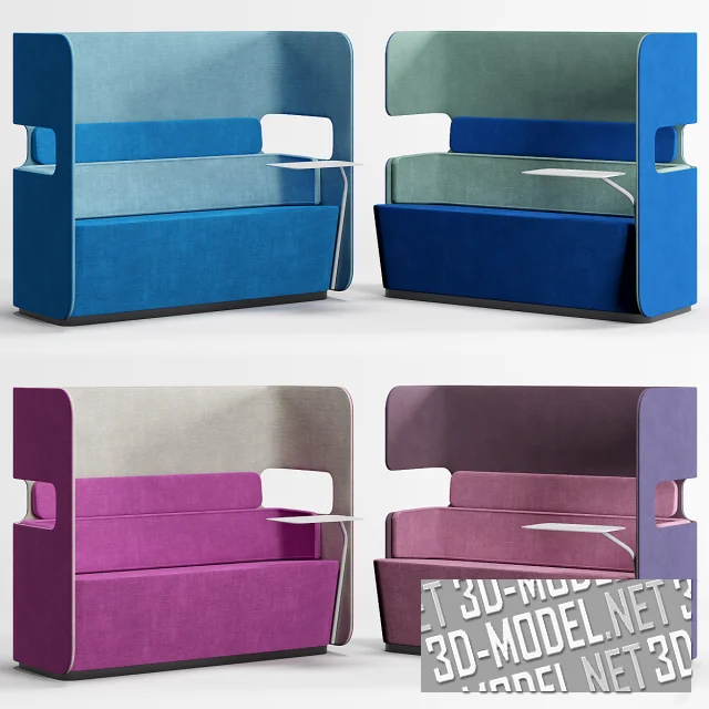 3d-модель Диван Podsofa от o4i Design Studio