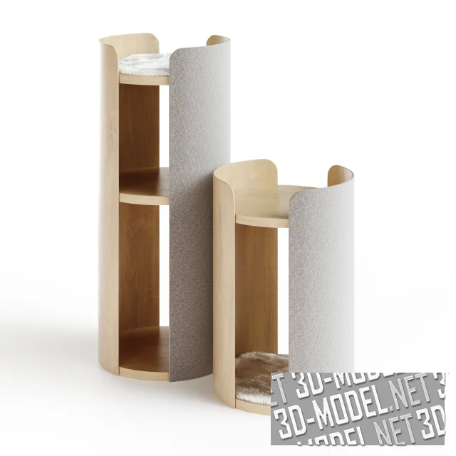 3d-модель Дом для кошек