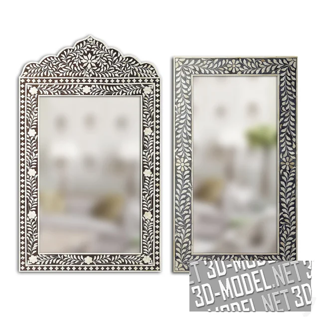 3d-модель Два зеркала от Butler Furniture