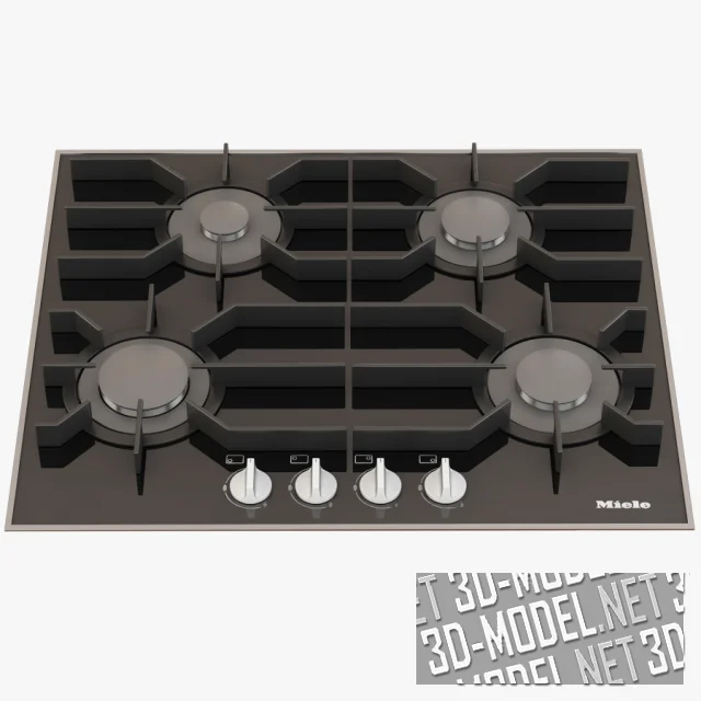 3d-модель Газовая варочная поверхность Miele KM 3010 LP