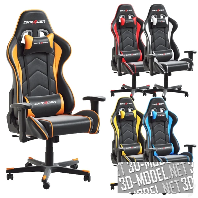 3d-модель Игровое кресло DXRacer Formula