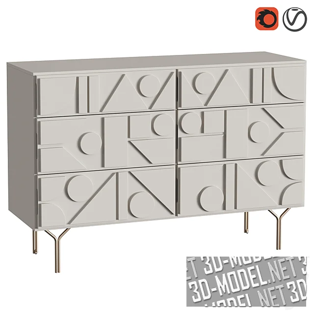 3d-модель Комод Elgos (Pictograph)