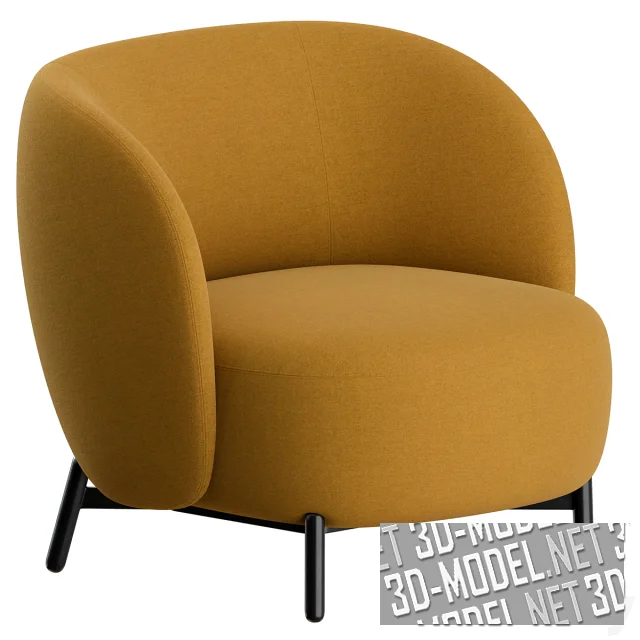 3d-модель Кресло Lunam от Kartell