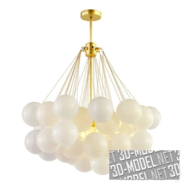 3d-модель Люстра Bubbles (Aliexpress)