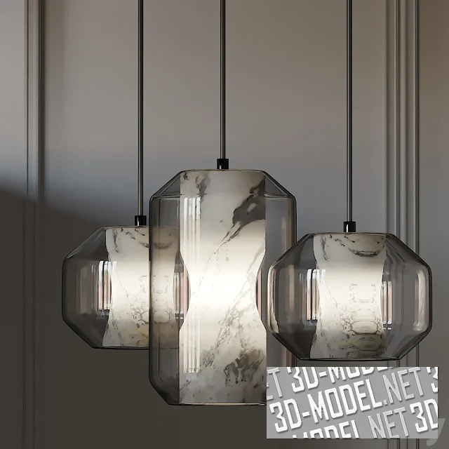 3d-модель Люстра Chamber от Lee Broom