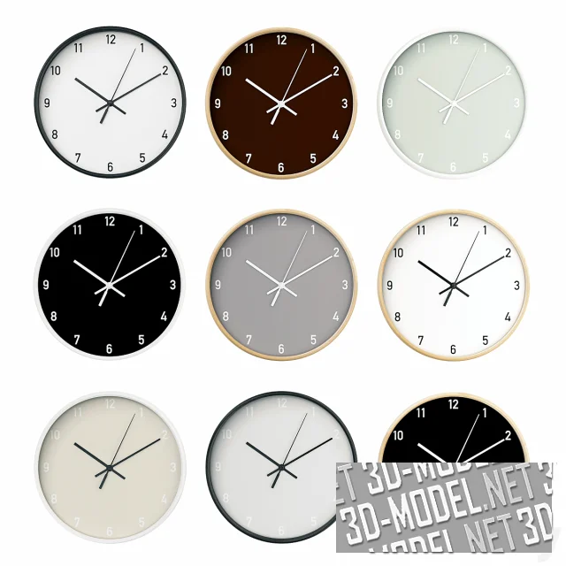 3d-модель Настенные часы от Home Decor