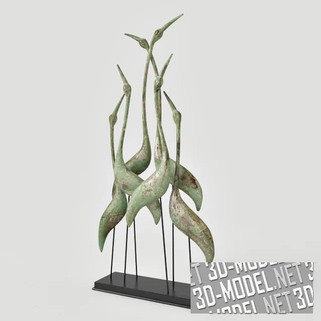 3d-модель Скульптура «Norfolk Bird» от Carolyn Kinder