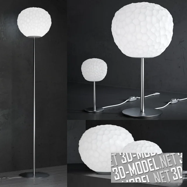 3d-модель Светильники Meteorite от Artemide