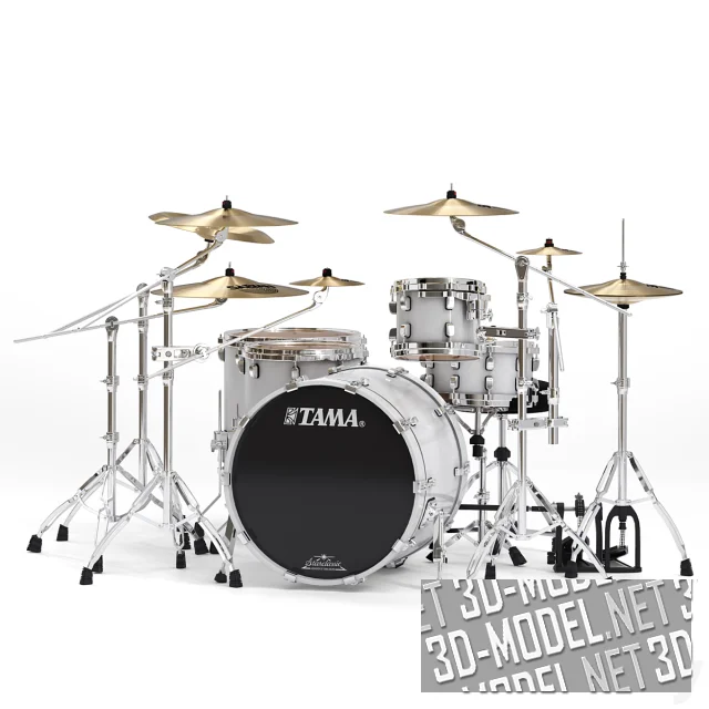 3d-модель Ударная установка Tama