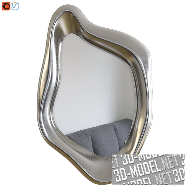 3d-модель Зеркало от Kare Design – Hologram Silver
