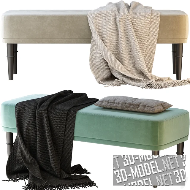 3d-модель Банкетка Shento Divan.ru