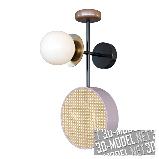 3d-модель Бра Monaco от Mambo Unlimited Ideas и Utu lamps