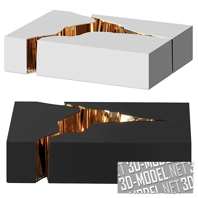 3d-модель Кофейные столики Lapiaz от Boca Do Lobo