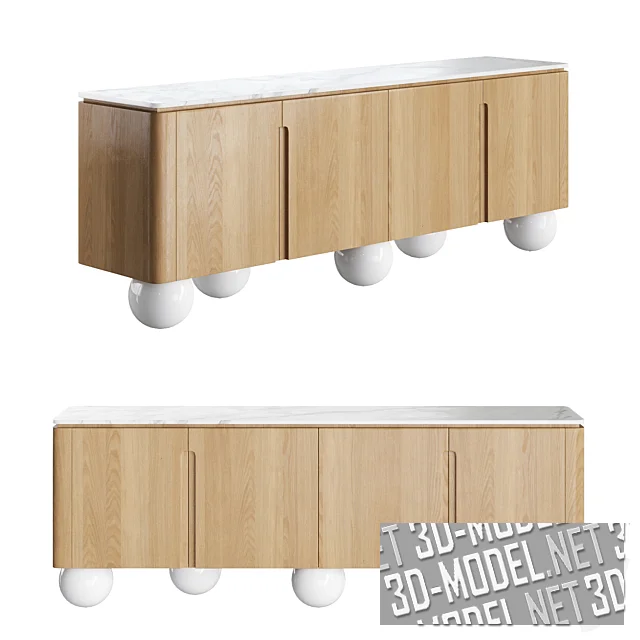 3d-модель Комод City от Corner Design PSD